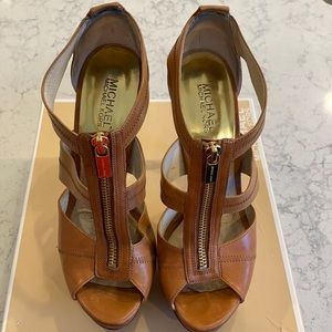 Tan Michael Kors Heels